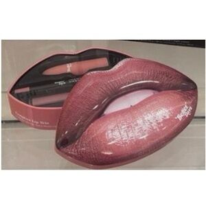 Lip-Shaped Pink Lipstick & Lip Care Set — Women’s Pink Lip Color Collection